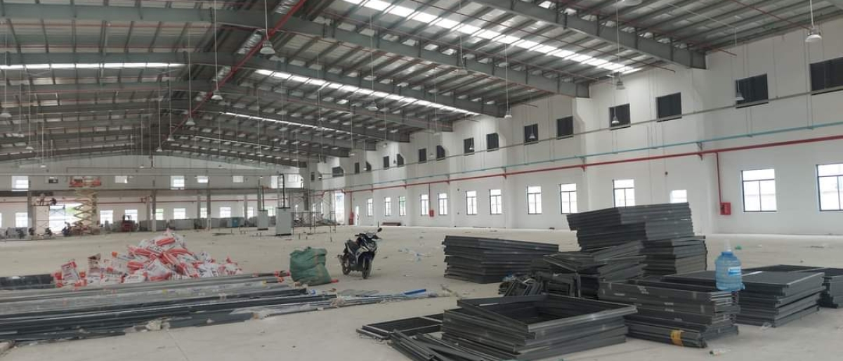 HOÀN THIỆN XÂY DỰNG NHÀ XƯỞNG TẠI BÌNH DƯƠNG 