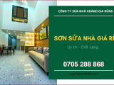 Đội thi công sơn nhà nào chất lượng, uy tín?