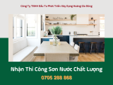 Nhận sơn nước giá rẻ Tp Hồ Chí Minh