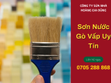 Dịch vụ sơn nước Gò Vấp chuyên nghiệp, uy tín