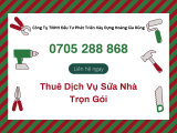 Nâng cấp không gian sống với dịch vụ sửa chữa nhà cửa