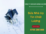 Chọn dịch vụ sửa nhà nhanh chóng - uy tín - chất lượng