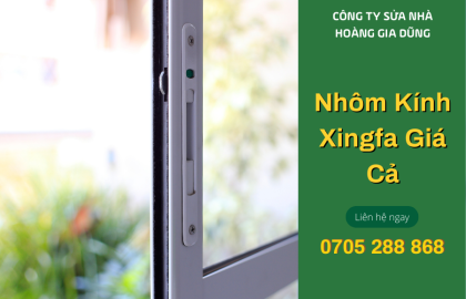 Thi công cửa nhôm kính giá cả hợp lý