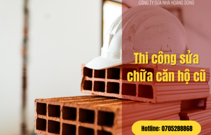 Thủ tục sửa chữa nhà căn hộ chung cư