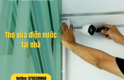 Dịch vụ sửa điện tại nhà tận tâm