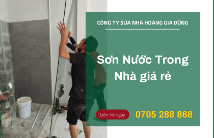 Báo giá dịch vụ sửa nhà uy tín tại Tp. HCM