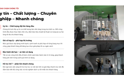 SỬA NHÀ TRỌN GÓI – NHANH, ĐẸP, KHÔNG PHÁT SINH