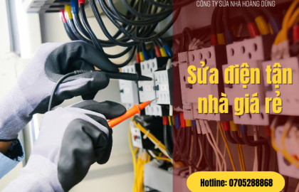 Sửa chữa điện tại nhà TPHCM đúng giá