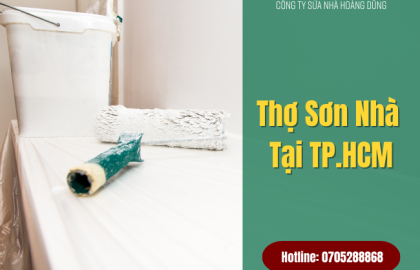 Dịch vụ sơn nhà TPHCM đáng tin cậy