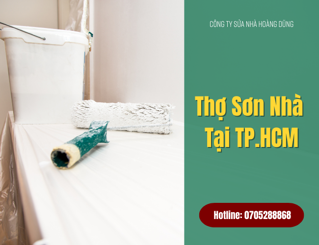 thợ sơn nhà tại tphcm