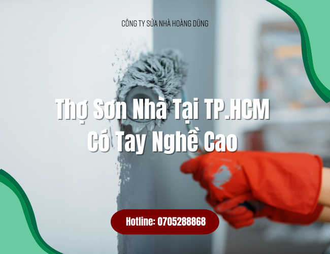 thợ sơn nhà tại tphcm