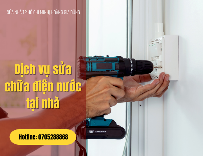 thợ sửa điện nước tại nhà