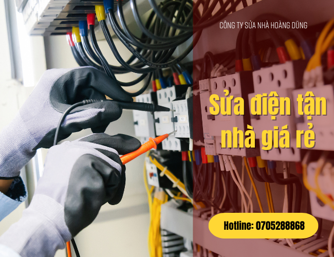 sửa chữa điện tại nhà