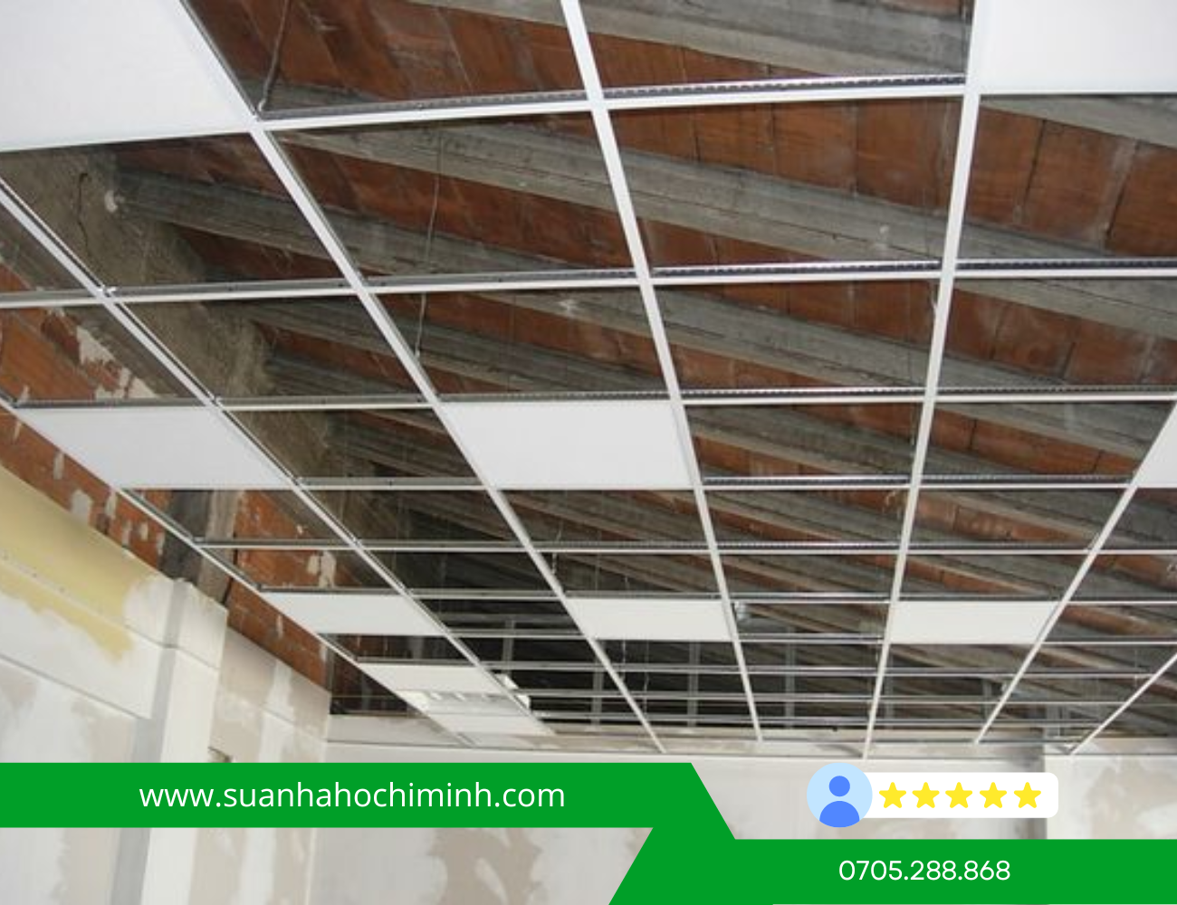 hình thực tế thi công thạch cao