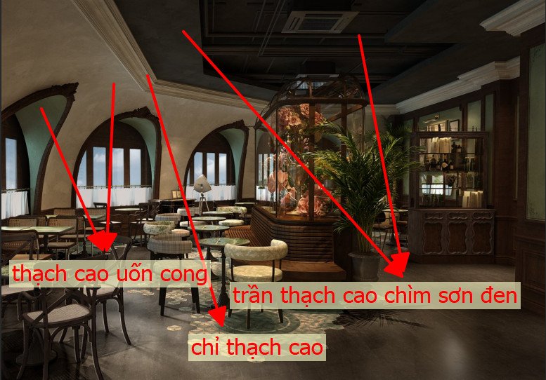thi công phòng trà quận 1